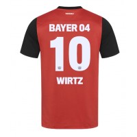 Bayer Leverkusen Florian Wirtz #10 Replika Hemmatröja 2024-25 Kortärmad